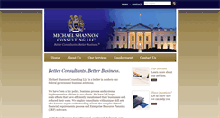 Desktop Screenshot of michaelshannonconsulting.com